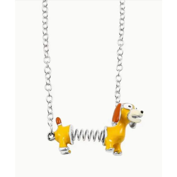 Disney Toy Story Slinky Dachshund Dog Necklace - Picture 5 of 5